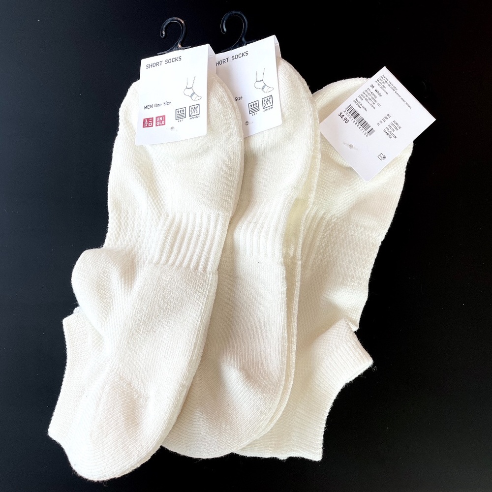 Uniqlo Ankle Socks White